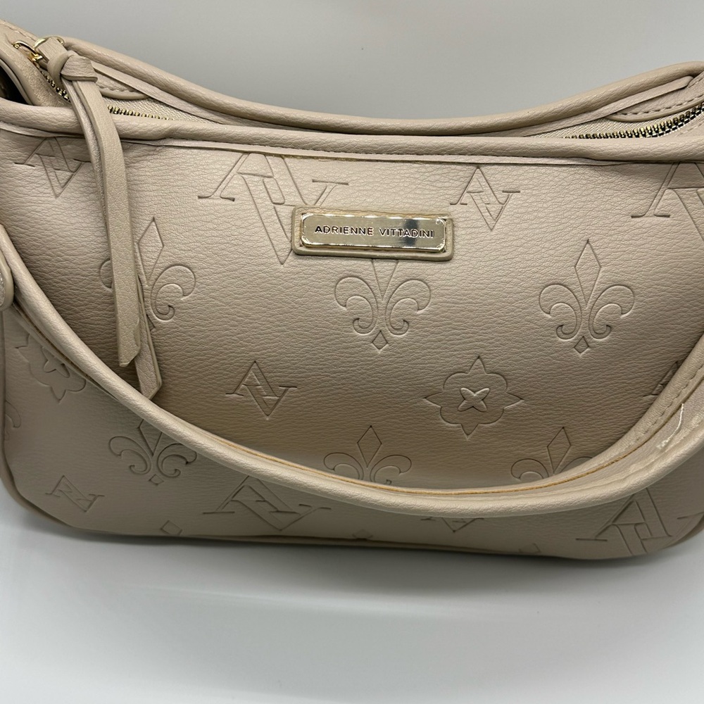 Adrienne Vittadini Tan Hobo Bag - Picture 9 of 11